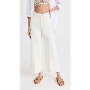 NEW Wrangler Worldwide 661 High Rise Wide Leg Jean in Vintage White